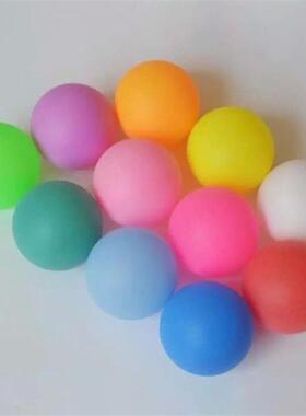 50Pcs Colored Pingpong Balls Round Table Tennis Balls