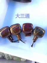 (Letter Hongyu jade instrumental) Guilin Chicken blood jade loose pearl large tee DIY accessories Stones Stones