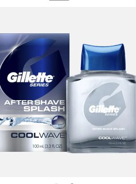 美国Gillette吉列须后水coolwave