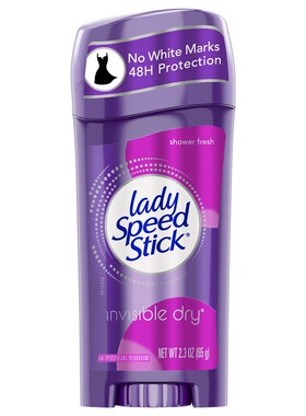 保税 美国LadySpeedStick女士祛体味止汗香体膏固体香水清新专用