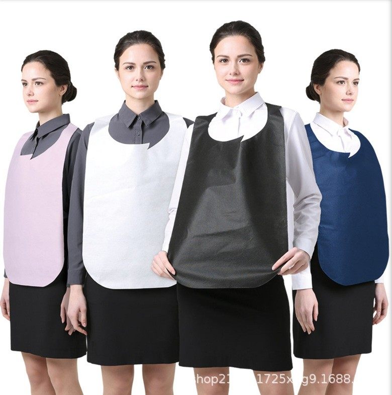 一次性围裙无纺布餐厅客人用围兜防水防油火锅吃龙虾韩国料理围裙,淘宝优惠券,粉丝福利购,淘宝优惠卷