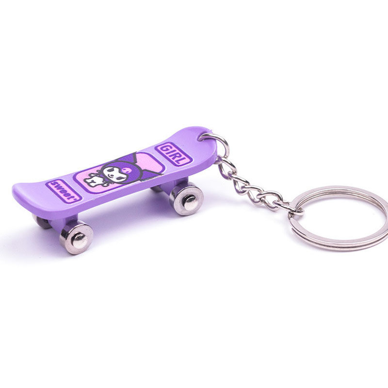 卡通可爱滑板金属钥匙扣锌合金滑板挂件箱包配饰儿童学生礼品礼物,淘宝优惠券,粉丝福利购,淘宝优惠卷