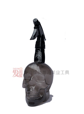 酒精消毒喷雾瓶水壶欧美风骷髅头喷壶酒吧鸡尾酒水壶款水壶咖啡厅