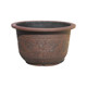Extra large imitation purple sand plastic flowerpot