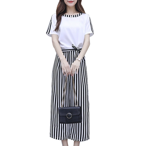 Летний весенний шифоновый комплект, коллекция 2023, в западном стиле