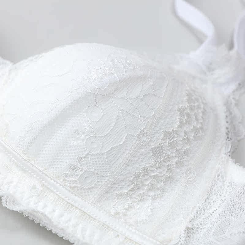 曼妮芬三角杯舒适浪漫蕾丝小胸文胸 曼妮芬文胸