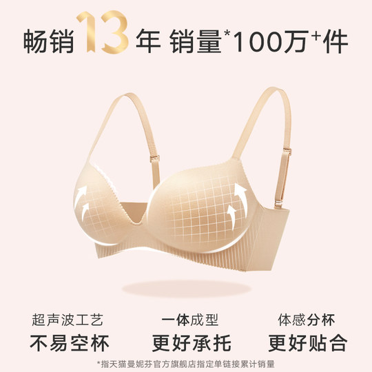 Mannifen's bra with no steel rings