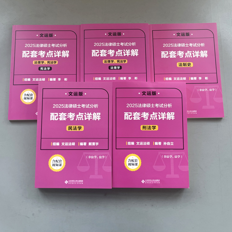 现货】2025法律硕士联考考试分析配套考点详解孙自立戴寰宇李彬王振霞文运民法学刑法学法制史法理宪法非法学法学法硕解析2024-图0