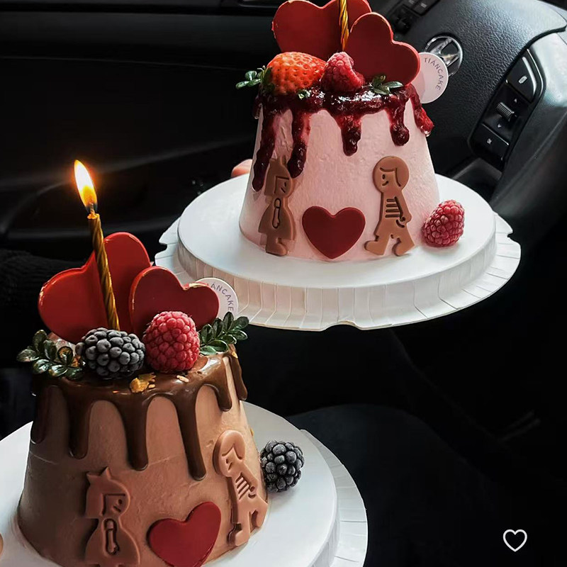 2.14情人节告白蛋糕装饰小男孩女孩情侣饼干爱心翻糖压模装扮插件,淘宝优惠券,粉丝福利购,淘宝优惠卷