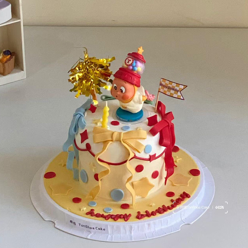 网红吹泡泡星星人蛋糕装饰摆件儿童生日派对气球数字蜡烛装扮插件,淘宝优惠券,粉丝福利购,淘宝优惠卷