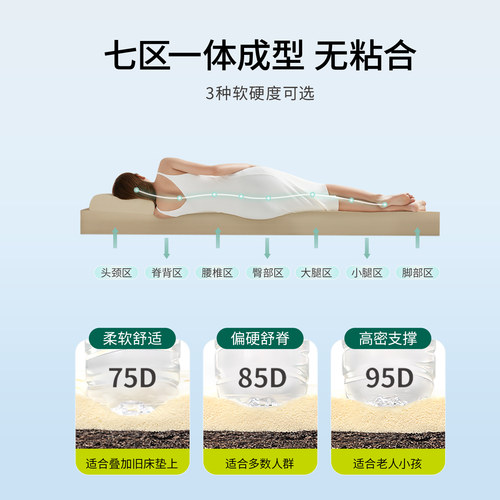 【Arpico/艾普卡】大自然官方斯里兰卡乳胶床垫家用厚多规格软垫 - 图1
