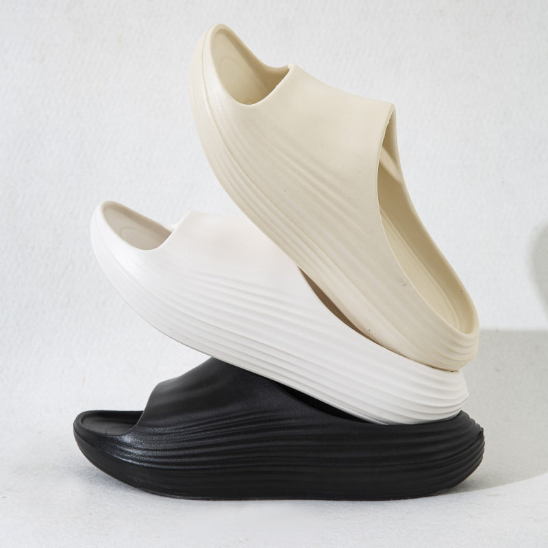 高街时尚潮流夏季男士一脚蹬全包厚底增高凉鞋百搭舒适型Q弹拖鞋,淘宝优惠券,粉丝福利购,淘宝优惠卷