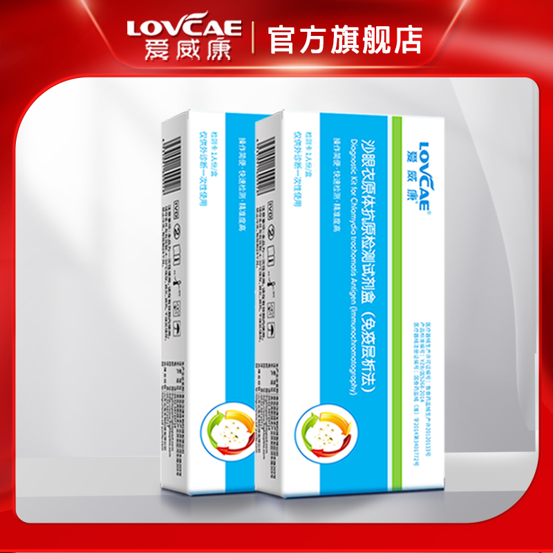 测五项性病】HIV艾滋病+梅毒+淋病+沙眼衣原体检测试纸自检试剂盒-图3