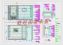 (Zhengzhou) KTV Entertainment Leisure and Recreation Club renovated construction CAD drawings (with effect drawings)