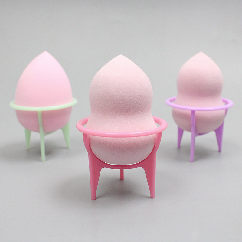 厂家源头美妆蛋支架塑料架子三脚晾晒架粉扑架子美妆蛋托收纳支架,淘宝优惠券,粉丝福利购,淘宝优惠卷