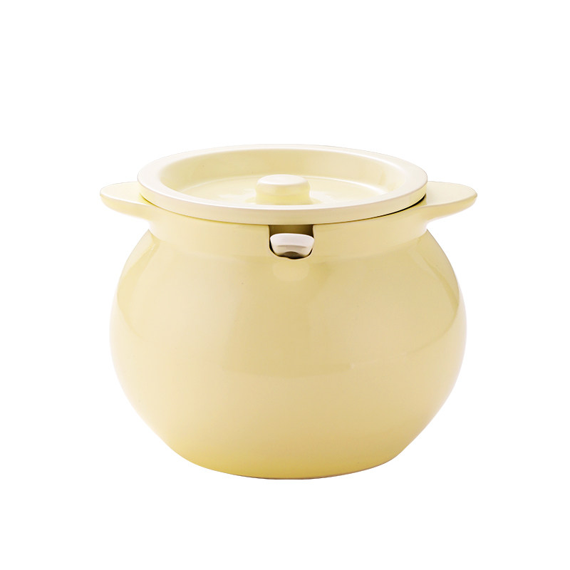 家用大号带盖陶瓷猪油罐双耳耐高温大容量储油罐食品级辣椒油罐子,淘宝优惠券,粉丝福利购,淘宝优惠卷