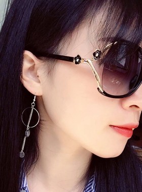2026朋帕森女士偏光太阳镜新款防紫外线眼镜长脸圆脸墨镜街拍网红