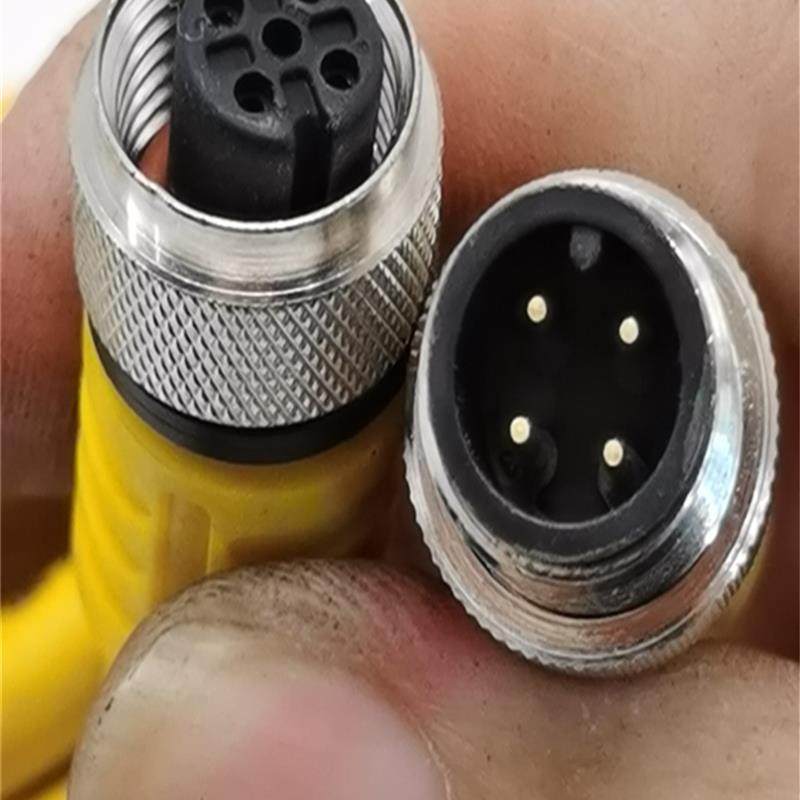 TURCK/图尔克M12 4芯公头+4芯母头直头RKC4.4T-6-RSC4.4T/S3060 - 图1