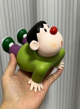 胖虎懒人手机支架汽车摆件