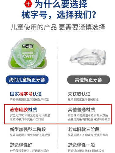 Ортодонтические ночные дыхательные ортезы для детских зубов для правильного прикуса для брекетов