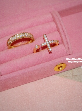 神女祈祷～爆闪十字架辣妹甜心感戒指套装