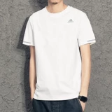 Adidas, летняя спортивная быстросохнущая футболка для спортзала, короткий рукав