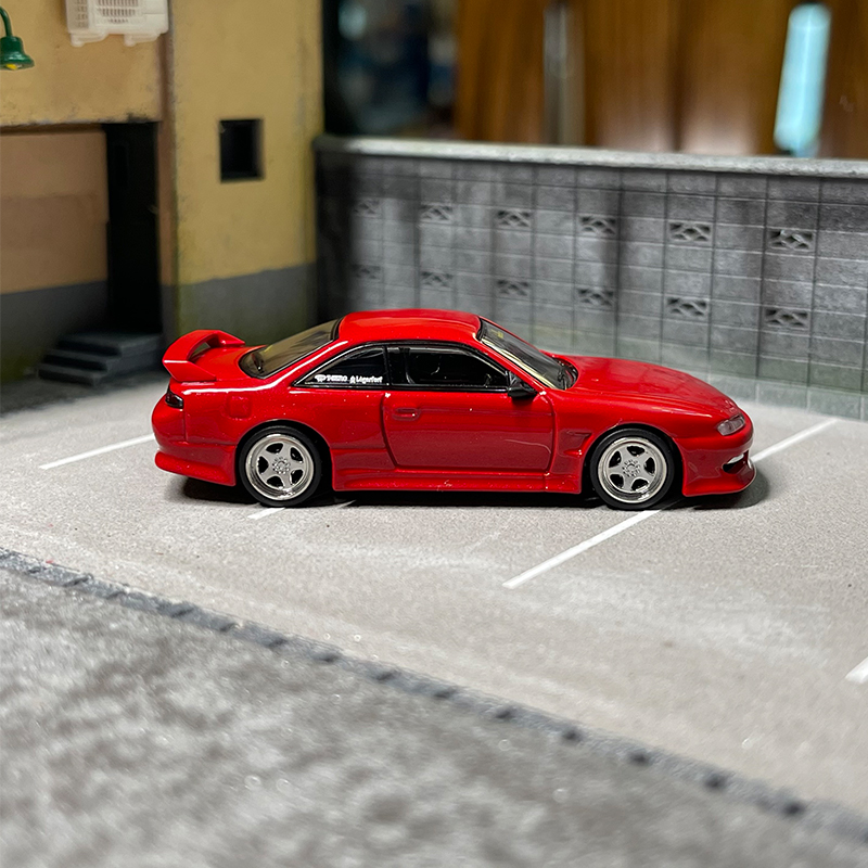 tarmacWorks1:64 VERTEX Silvia S14 Metallic 合金汽车模型 - 图1