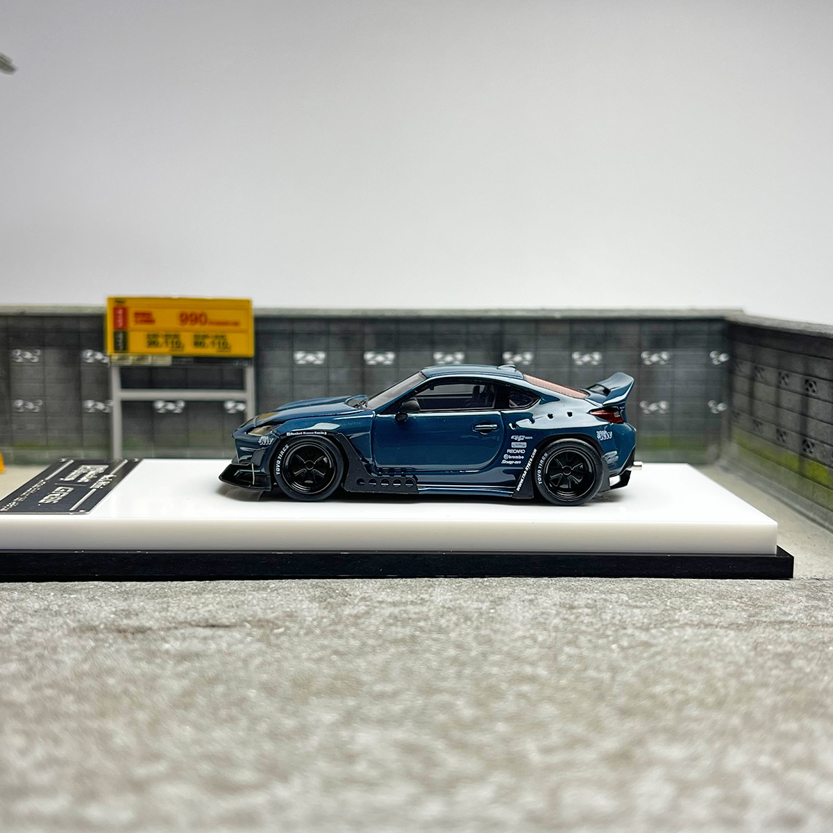 ScaleMini 1:64 丰田GT86火箭兔Rocket Bunny宽体改装版合金车模 - 图3