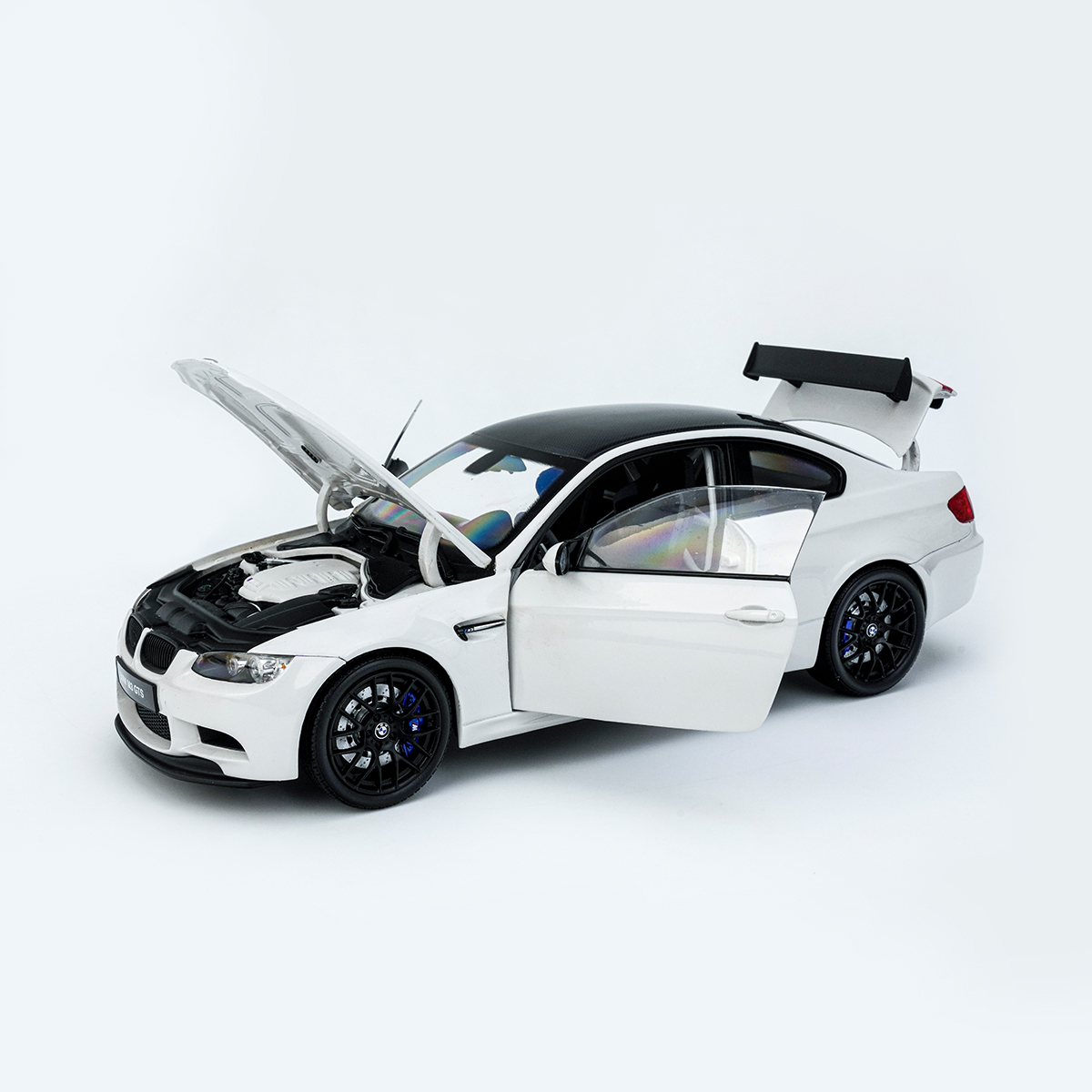 京商KYOSHO 1:18 宝马BMW M3 GTS 合金仿真收藏汽车模型送礼摆件 - 图1