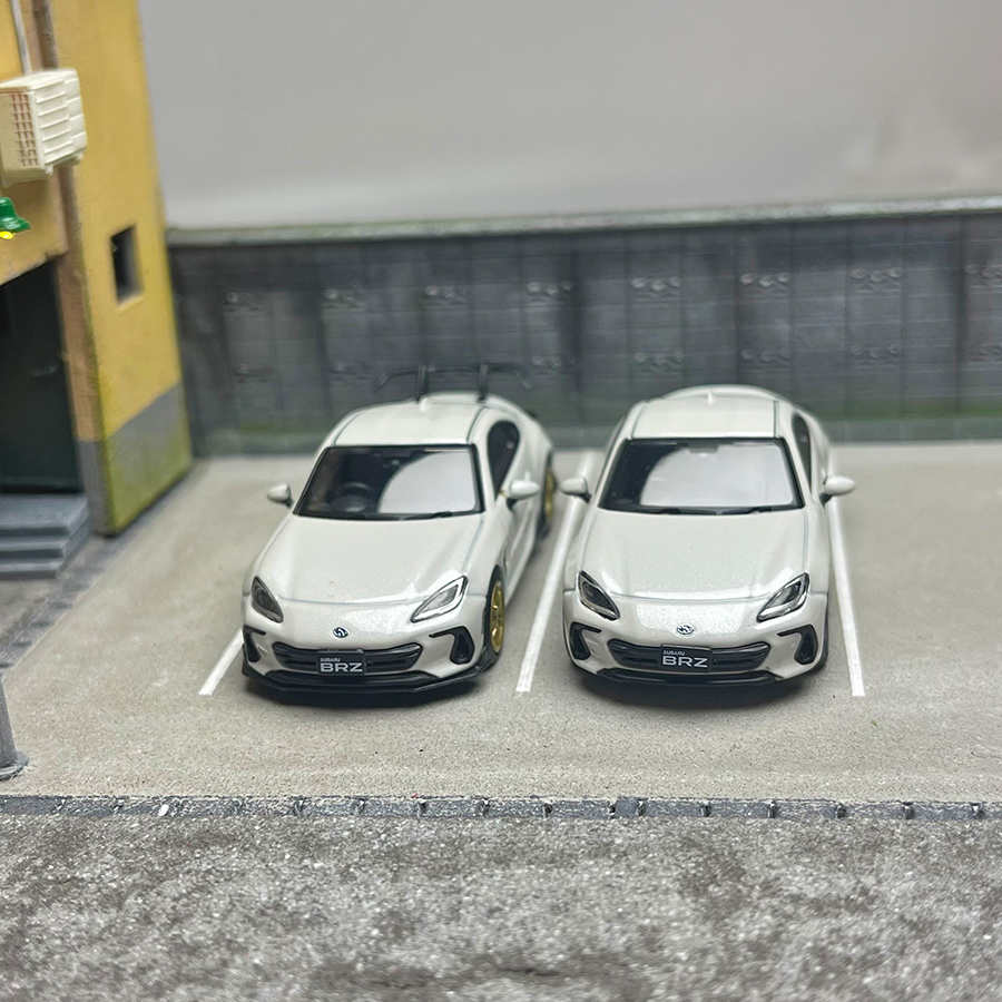 hobby1:64 斯巴鲁 BRZ 合金汽车模型静态收藏摆件 - 图2