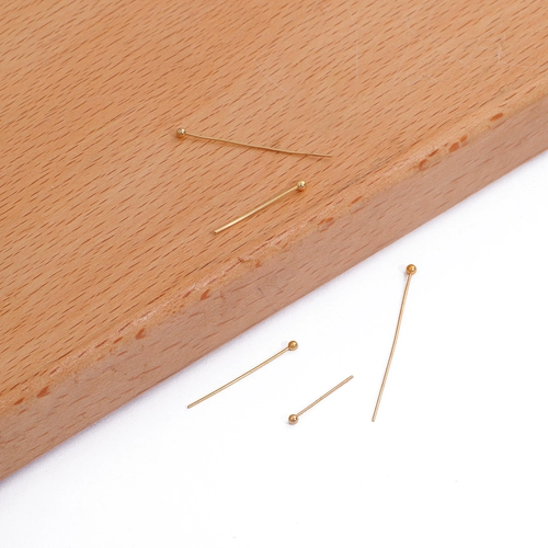 Медные серьги, китайская шпилька, базовый аксессуар для волос, аксессуары, 18 карат, золотой цвет