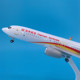 Hainan Airlines aircraft model ornaments with lights and wheels