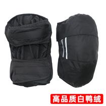 Down riding small kneecap cover anti-cold and warm theorizer winter male and female bicycling motorcycle electric car knee wind