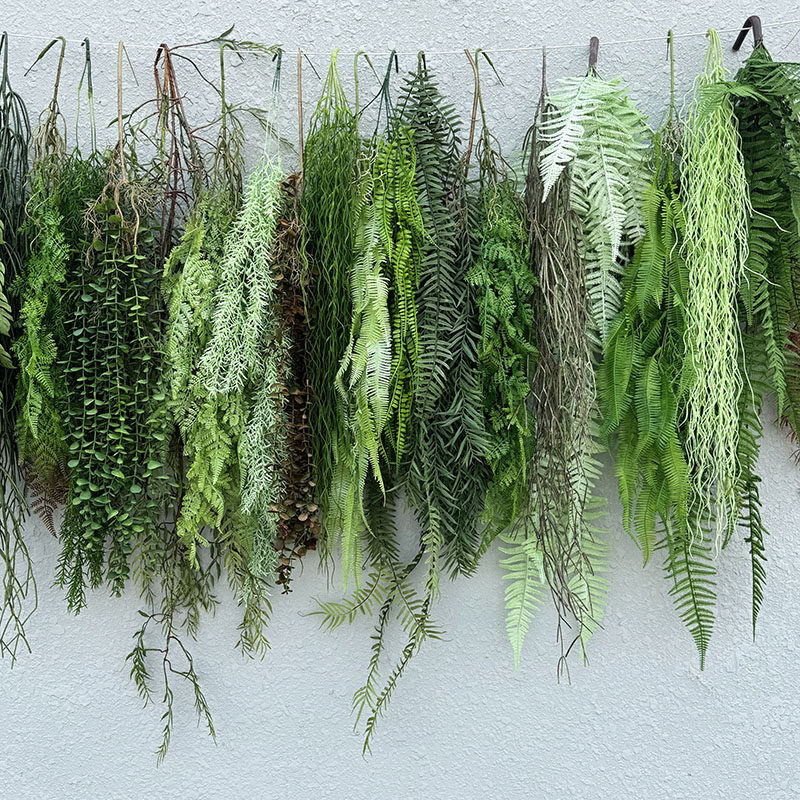 高仿真绿植挂藤蕨类波斯草吊兰垂吊背景墙森系装饰壁挂塑料假花,淘宝优惠券,粉丝福利购,淘宝优惠卷