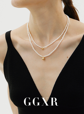 GGXR美国14k注金球球珍珠