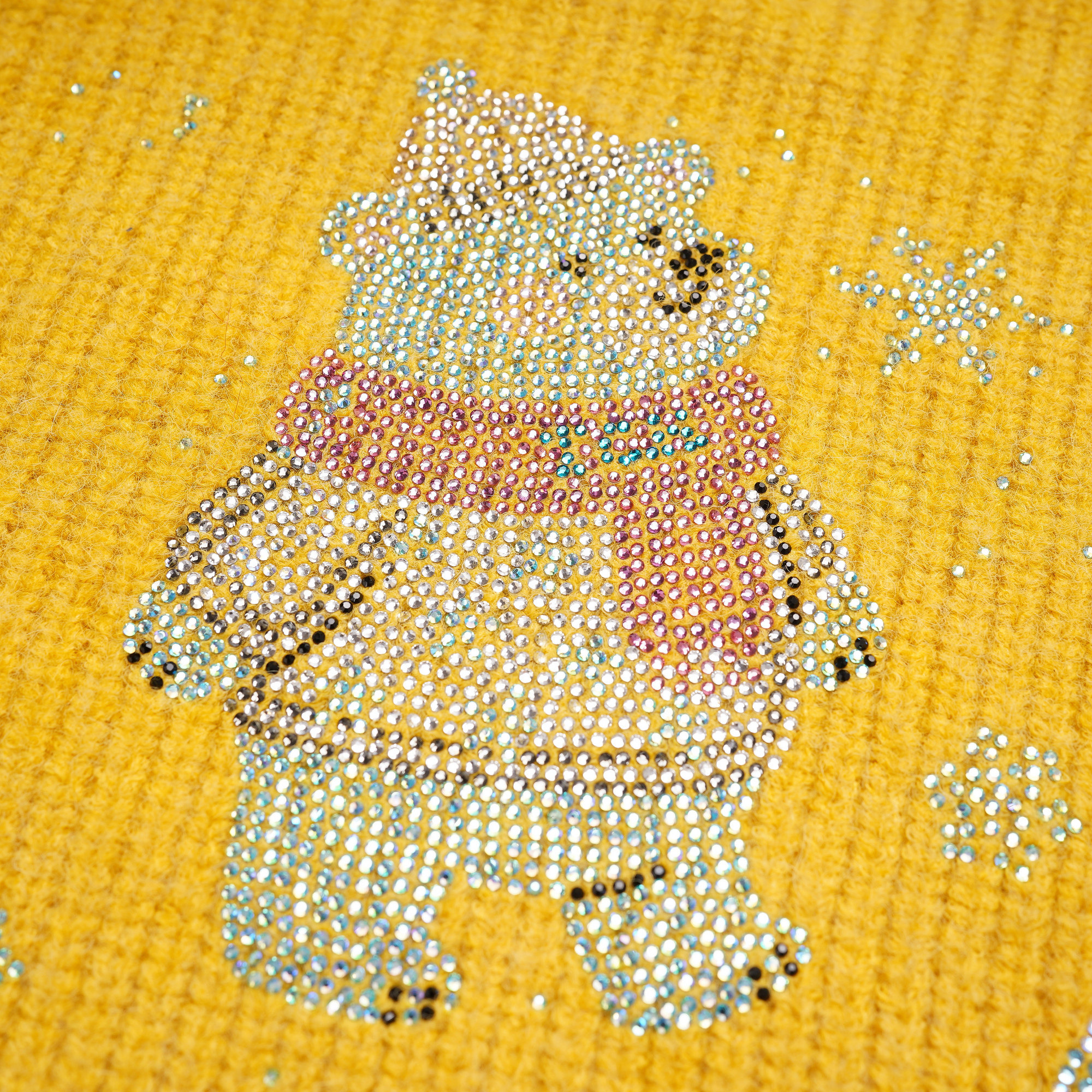 TCH时尚烫钻黄色减龄休闲连帽针织衫休闲裤背心套装女T75D07E5021,淘宝优惠券,粉丝福利购,淘宝优惠卷