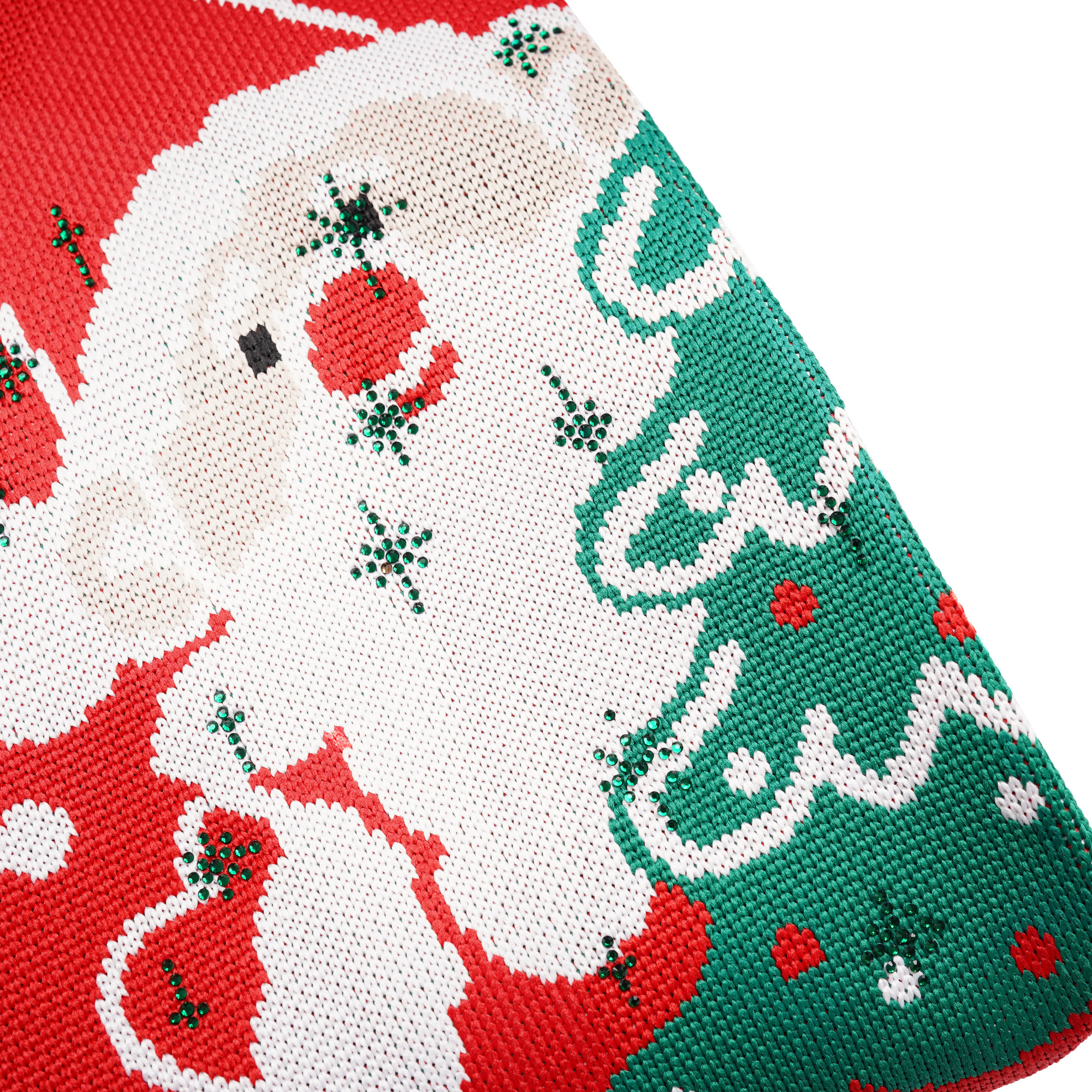 TCH圣诞老人手提包时尚百搭单肩水桶包节日2025年新款T75D40E1010 - 图1