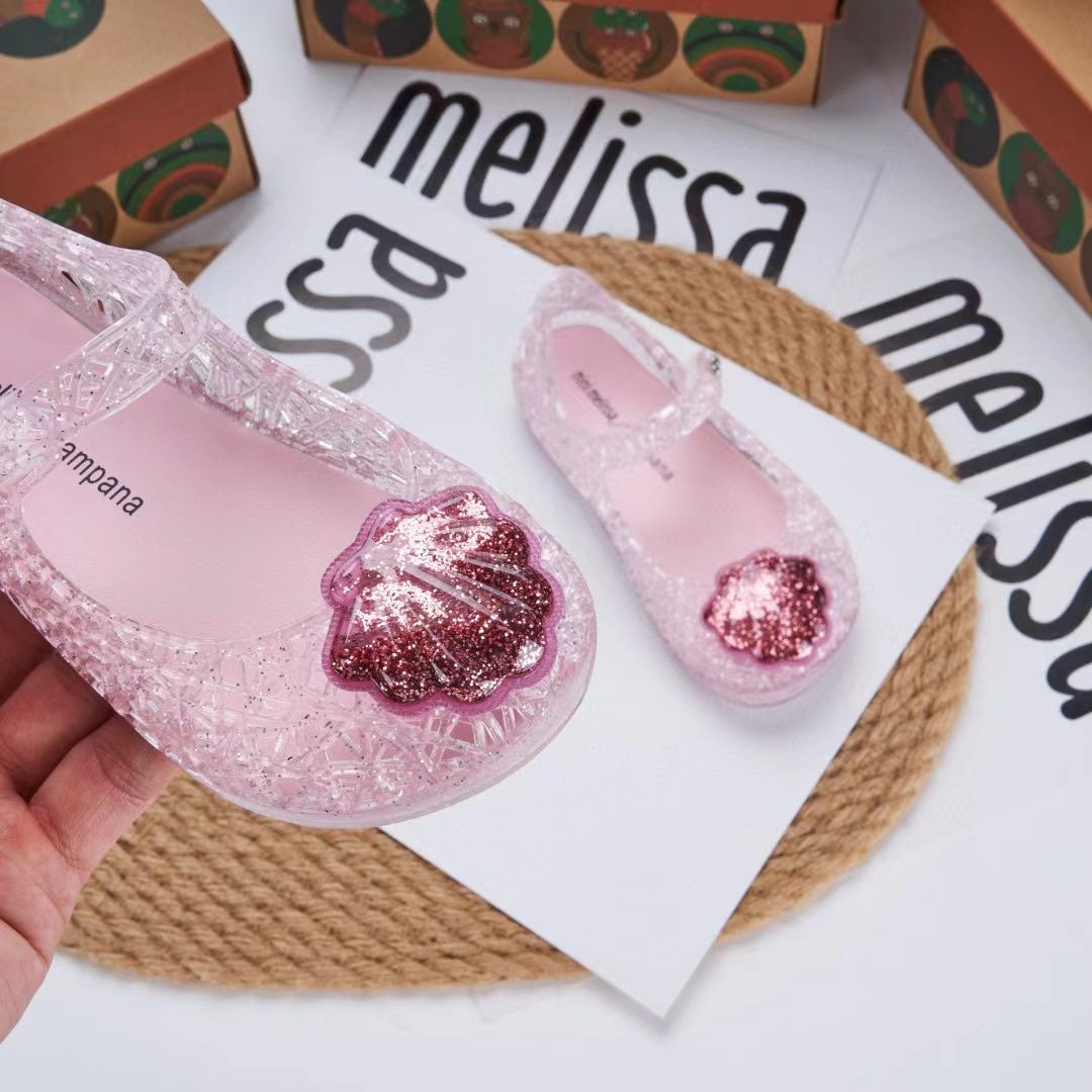 2024夏季女童凉鞋公主果冻鞋软底贝壳洞洞鞋女孩儿宝宝香香沙滩鞋,淘宝优惠券,粉丝福利购,淘宝优惠卷