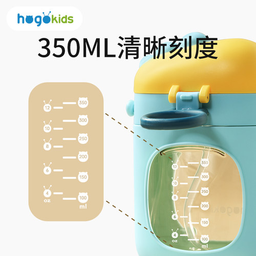 宝宝水杯一岁以上两岁以上3岁喝水幼儿园外出饮水吸管杯防摔防呛 - 图3