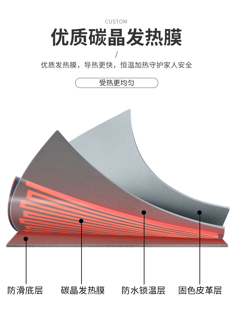 加热鼠标垫超大cad命令办公快捷键大全男ps大号游戏电脑垫子定制