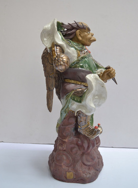 陶瓷工艺品摆件雷公雷神