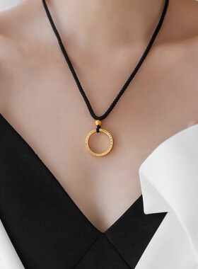 高级感设计毛衣链小众轻奢