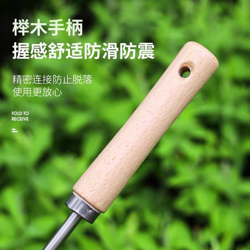 拔草神器园艺除草锄草工具小铲子挖野菜连根种养花家用农用起苗器-图1