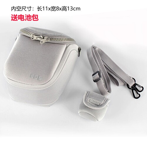 佳能EOSM6M10M100M200M62微单相机包配15-45mm单肩防震加厚便携包 - 图3