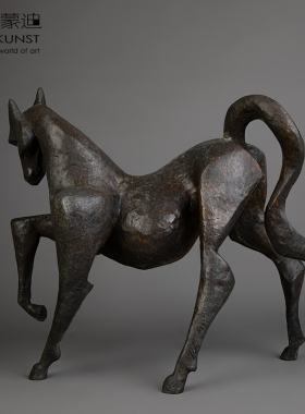 阿斯蒙迪美国名家原创限量青铜马