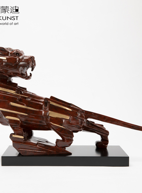 阿斯蒙迪青铜生肖虎摆件送朋友