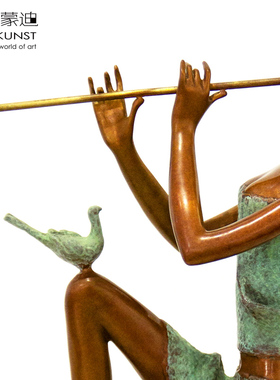 阿斯蒙迪名家章华青铜雕塑原作