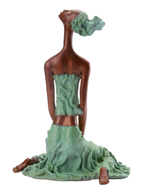 阿斯蒙迪章华原创青铜海风雕塑