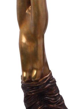 阿斯蒙迪大师布鲁尼青铜人物雕塑