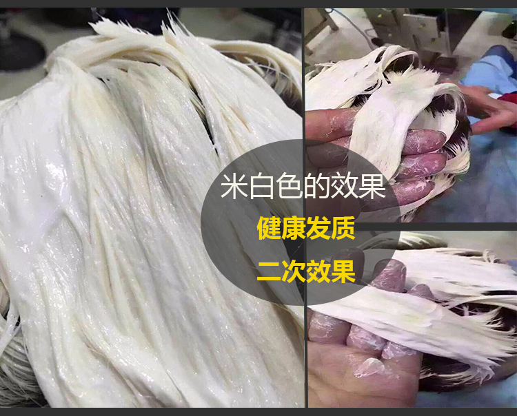 美发褪色漂粉理发店专用漂发蛋白粉褪色粉毛白剂发廊潮色褪浅潮粉 - 图1